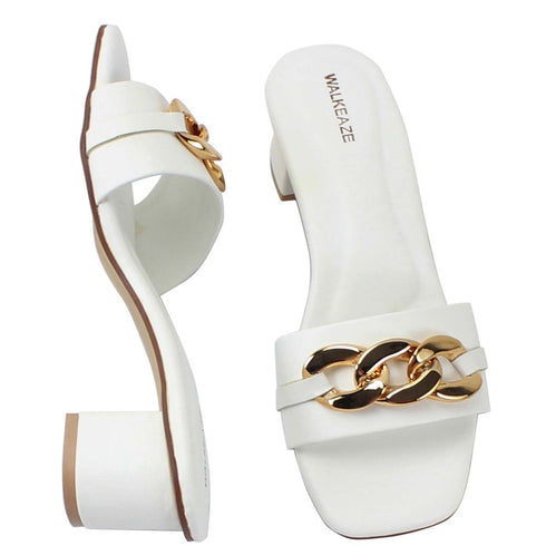 Women Formal Block Heel - 74865S - Block Heel - Walkeaze